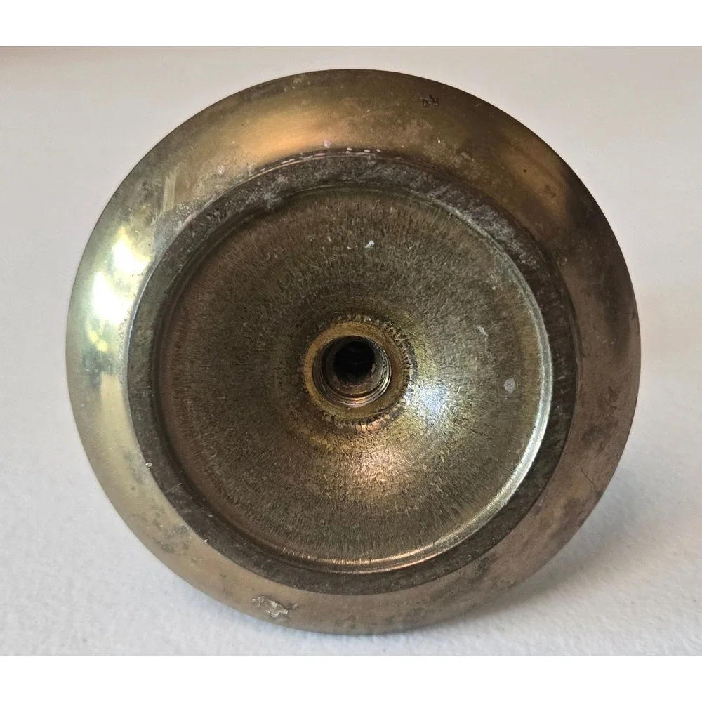 Vintage brass chamberstick
